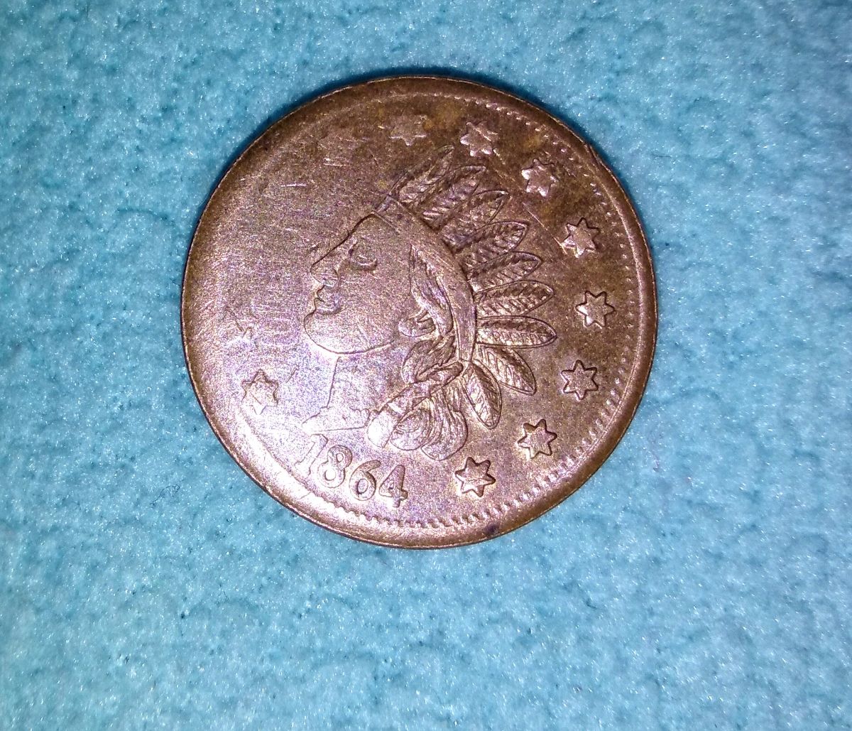 1864-'Not'-One-Cent....help!